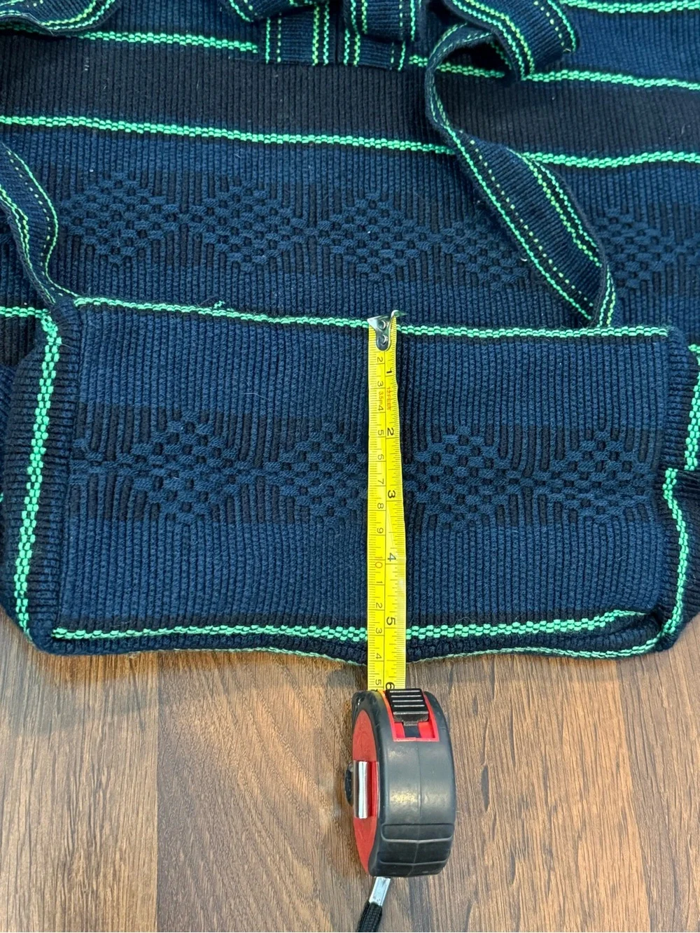 Seattle Seahawks Baja Woven Drawstring Backpack Mexican Style Knapsack